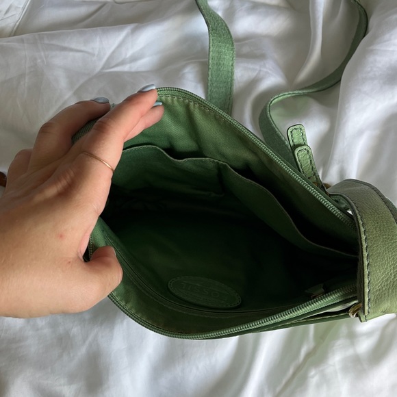 Fossil Sage Green Crossbody - Picture 2 of 4